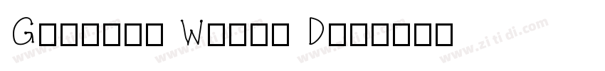 Glotona White Dot字体转换